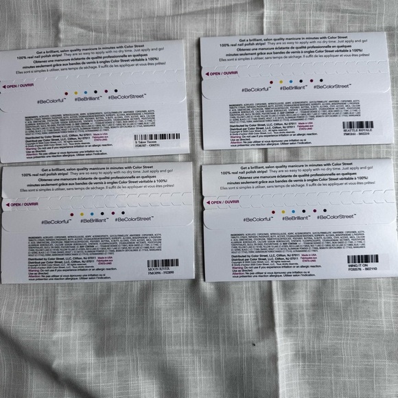 Color Street 4 NEW (It Takes Tucson, Moon River, Seattle Royale, Wing It On) - Picture 6 of 6